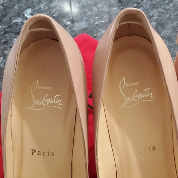 Christian Louboutin Nude Pigalle 100mm pumps - Picture 11 of 13